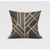 Gray Geometric Pillowcase Home Sofa Pillowcase