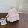 Schoolbag small schoolbag college style classic polka dot star backpack new Korean high value large capacity versatile backpack