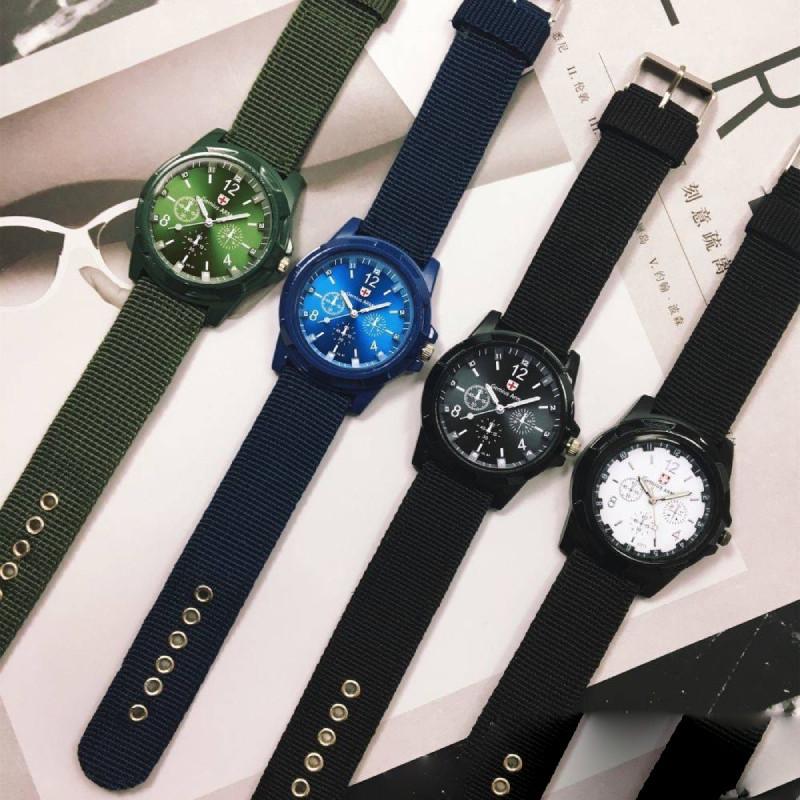 Stylish Multifunctional Outdoor Men's Watch With Luminous Dial And Quartz Movement