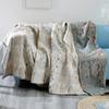 Bohemian Cotton Sofa Blanket Four Seasons Gauze Cover Multi Purpose Comfort Towelling Quilt for Home Decor