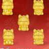 Durable Vietnamese Sand Gold Zodiac Horse Beads for Handmade DIY Bracelets