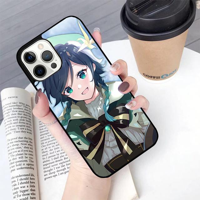 Genshin Impact Venti Phone Case For Apple iPhone 17 Air Pro Max Plus Coque For iPhone 17 Air 14 15 16 13 12 Max Cover