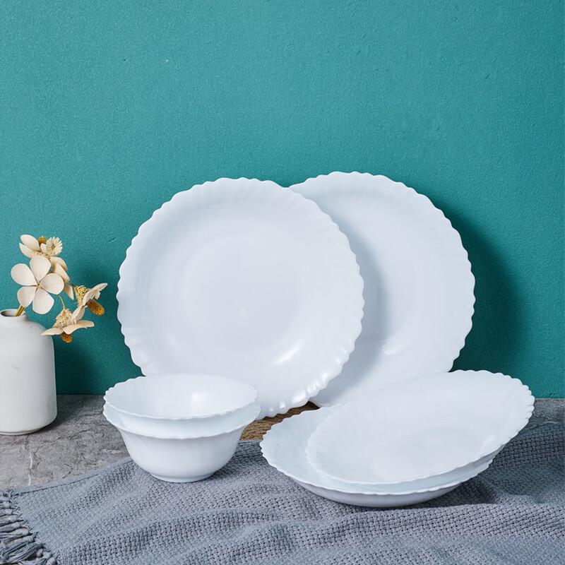Corelle Brands Haoyu Series 6-Piece Ceramic Dinnerware Set