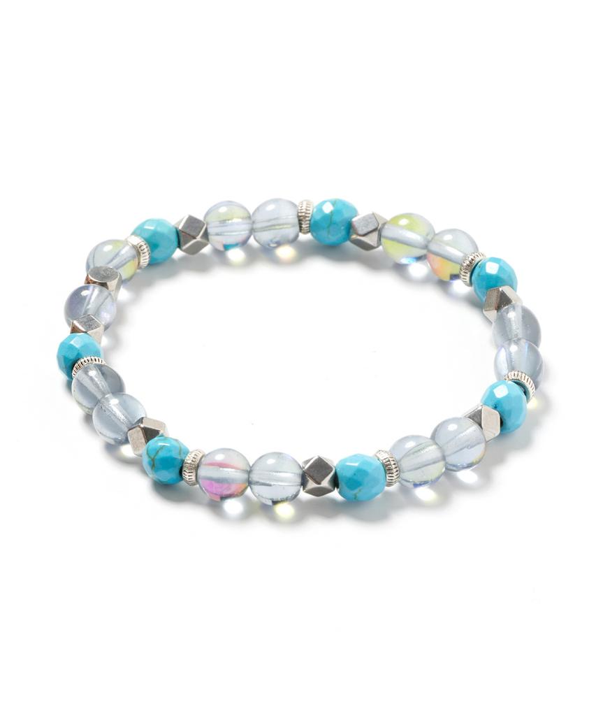 Polalita Blue Ocean Mix Bracelet (Plt-Br-042_Bl)