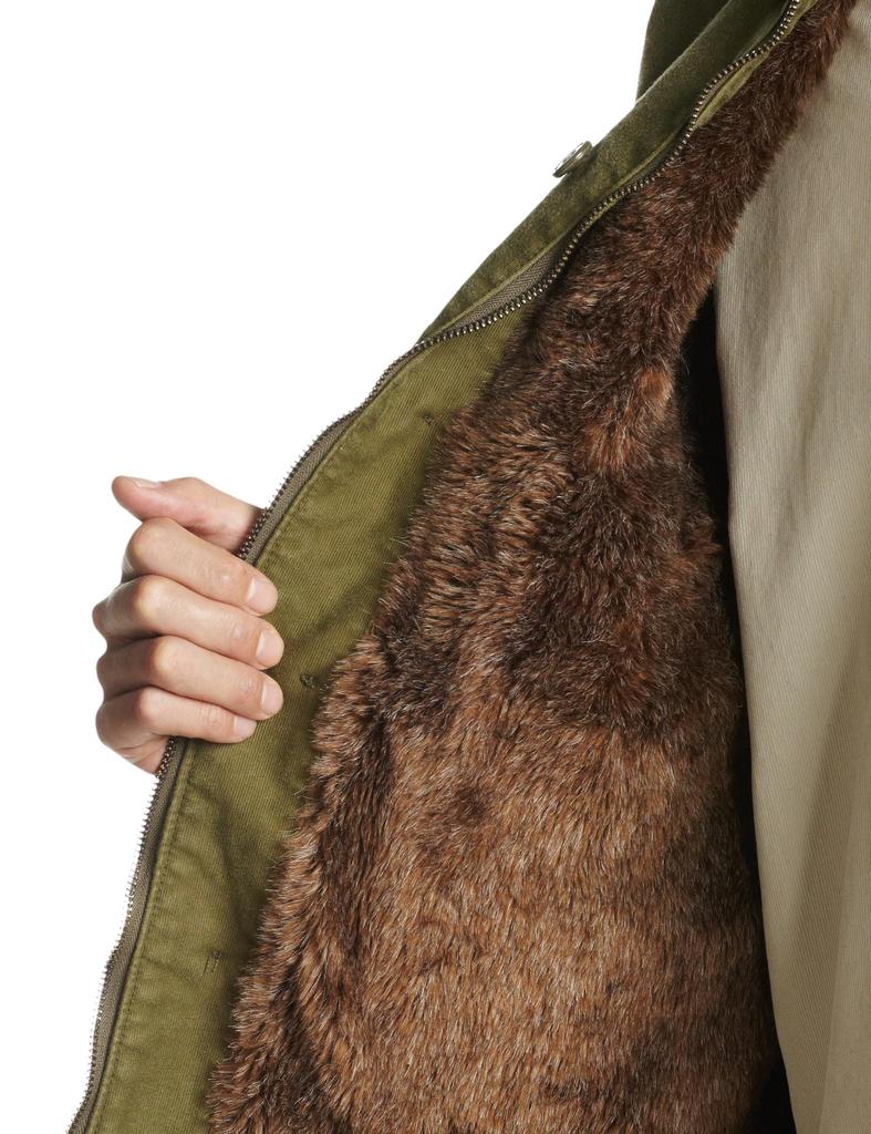 HOUSTON USED WASH DECK Jacket Military Jacket OLIVE DRAB Olive Drab 38 (Houston) N-1 5N-1UD