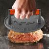 Cast Iron Burger Press Hamburger Patties Meat Masher Circular Meat Press Mold Non-Stick for Deli Meats Kitchen Accessories