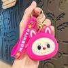 Cartoon Cute Labubu Coin Purse & Keychain Card Holder – Children's Gift & Earphone Bag