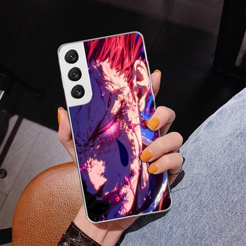 Huner X-Hunters Hisoka Phnoe Case for Samsung Galaxy S26 S25 Edge S23 S24 Ultra S22 Plus S21 S20 FE Unique Cover Soft Coque Gala
