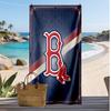 Boston Red Sox Print Beach Towel Soft Portable Quick?dry Towel For Pool Summer Vacation Outdoor Sport