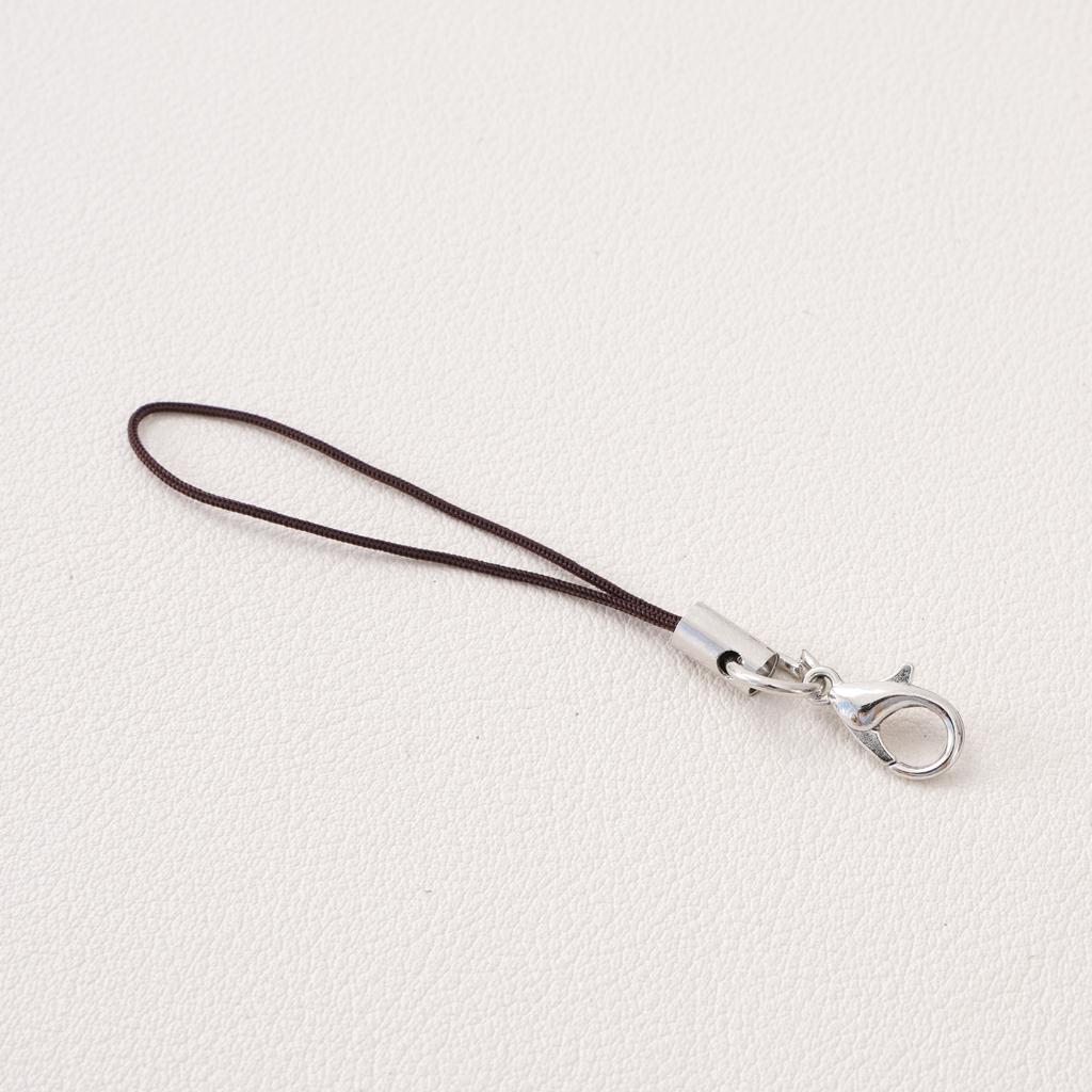 10Pcs/pack Polyester Phone Strap Lobster Clasp Phone Strap Doll String Keychain Phone Lanyard
