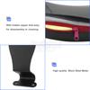 Motorcycle Synthetic Leather Pad Front New Plug In Driver Backrest Pad Sissy Bar For Honda VTX 1800 VTX1800 Accessories