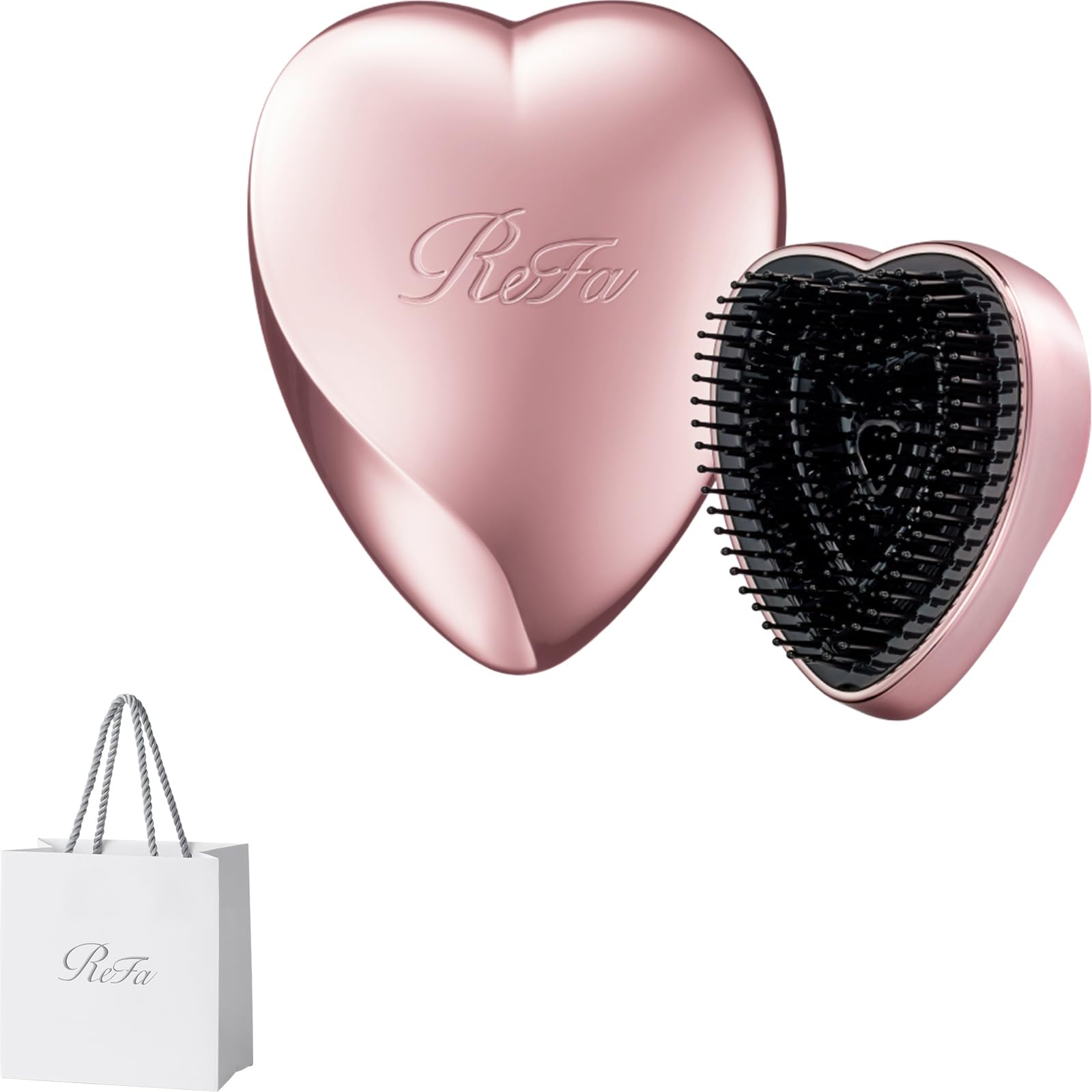 

ReFa HEART BRUSH mini with shopping bag (rose gold)