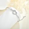Liebe Öffnung 18K Gold Plated Trendiger Zirkon Herz Klassische Armbänder, Armreifen Leichter Luxus Kleiner Duft Hohes Gefühl Geschenk Weiblich