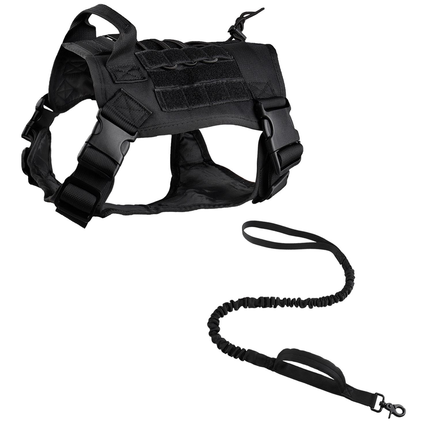 

Жилет для тактических собак Cross-Border Camouflage - нейлоновая шлейка для дрессировки средних и крупных собак XL (35-45KG)