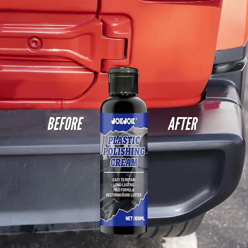 1 Piece of Deep Gloss Wax and 1 Piece of Recycled Wax for Car Interior | Coating Enhancer for Dashboard, Bumper, Seats, and Tire