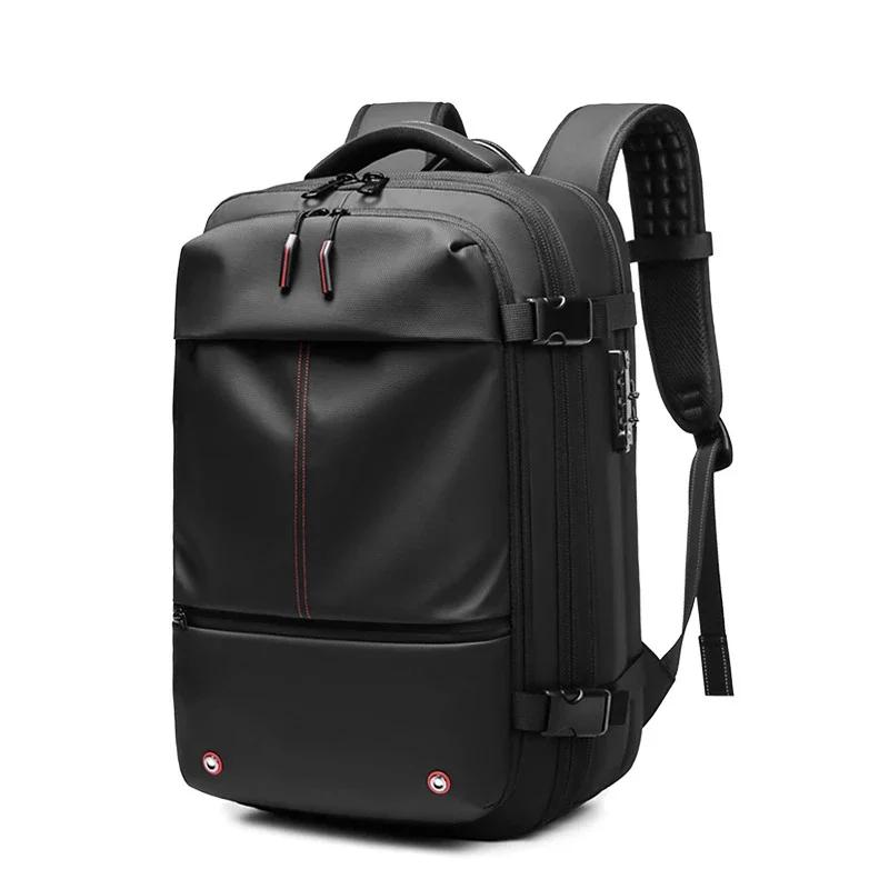 Men Travel Backpack vacuum compression Laptop Backpack 17 inch Extended Large Capacity school Backpack Hiking Business backpack