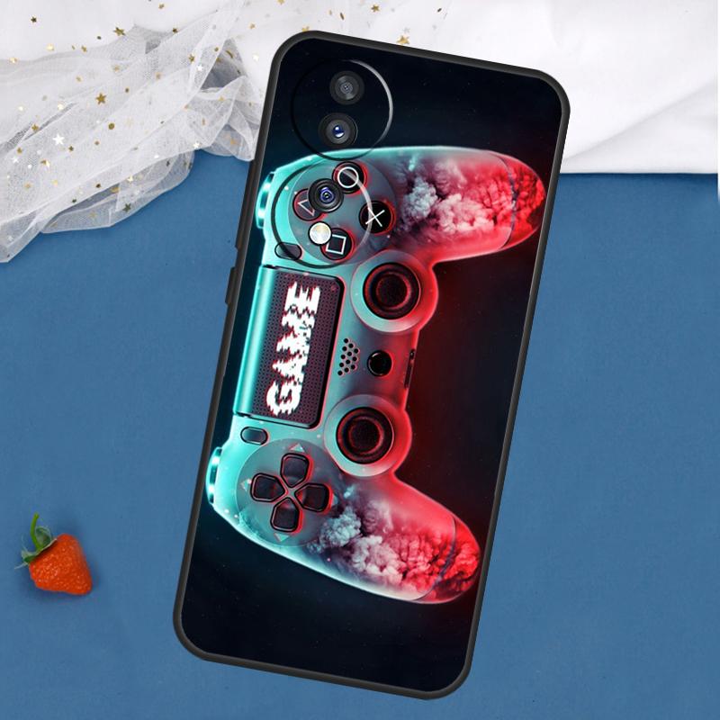 Game Console Gamer Zone Case For Huawei P20 Pro P50 P40 P30 Lite P Smart Z Nova 5T Honor 50 70 X7 X8 X9 Back Cover