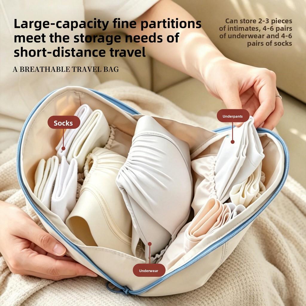 Internal Clothing Organizer With Soft Hemisphere Shape For Travel And Home Storage