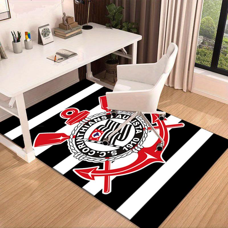 Football Club Emblem Carpet, Chair Rug,Rug for Office Bedroom living rooms, Doormat decor Fan Gift Christmas Gift
