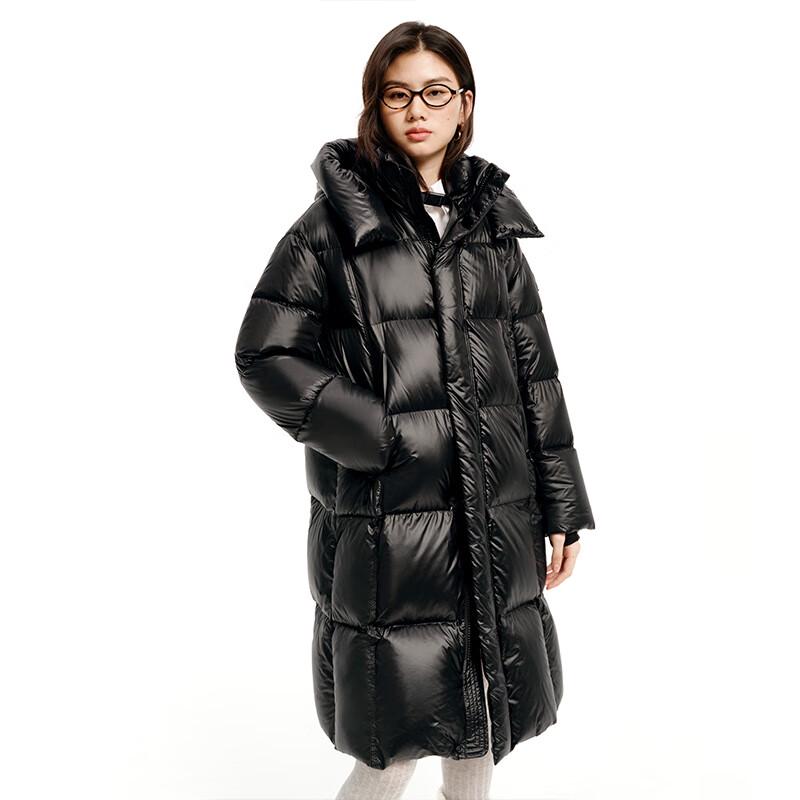 Allyear Unisex Hooded Goose Down Puffer Jacket