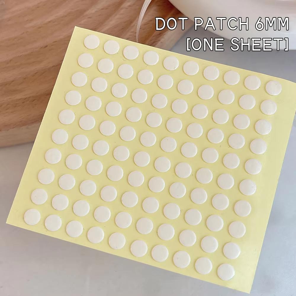 Transparent round double-sided adhesive stickers decorative ornaments fixed non-marking adhesive stickers balloon dot adhesive