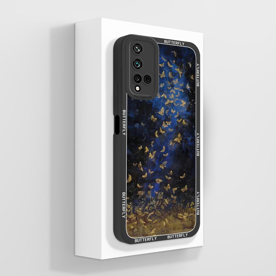 For Huawei Nova 5T Phone Cover Creative Design Full Protection Case For Huawei Nova5T Soft Liquid Silicone Shockproof Shell Capa