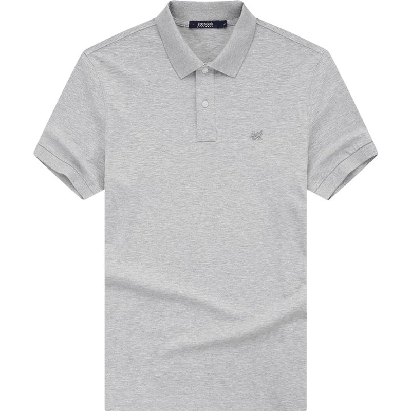 

YOUNGOR Men s Summer Casual Short-Sleeve T-Shirt GSPC533011DFA 3XL