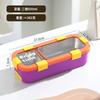 Stainless Steel Insulated Bento Box With Dividers Microwave Safe Leakproof Lunch Container Office Workers