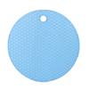 5Pcs Silicone Heat Insulation Mat Round Honeycomb Heat Resistant Coaster  Thermal Insulation