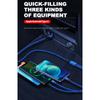 Car Emblem 3in1 Type C Lightning Micro USB Fast Charging Cable For KIA Rio Ceed Sportage Cerato Soul Sorento Flip R K2 K3 K5 Soul