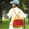Women's Large Capacity Crossbody Bag Color Block Shoulder Bag