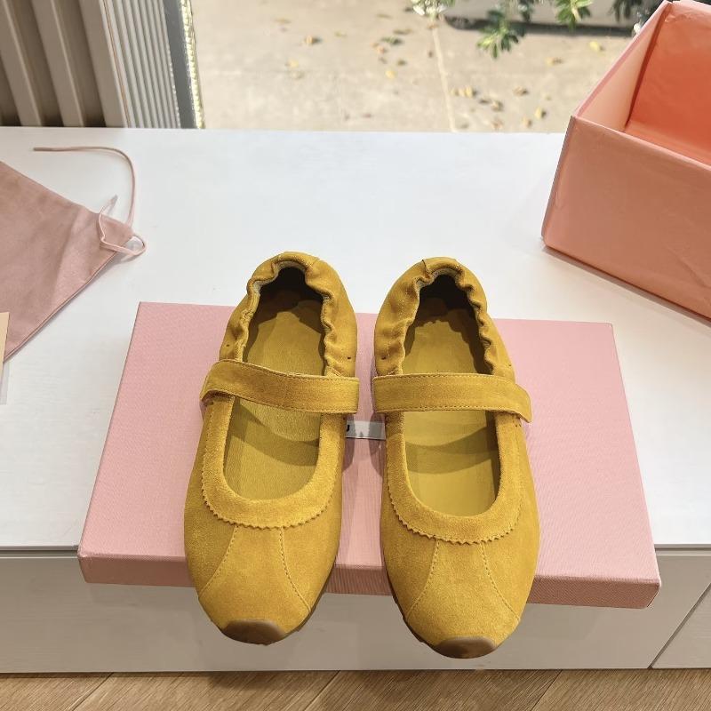 

Версия из коровьей кожи~ Новые кожаные туфли-слипоны Amujia на липучке женские повседневные на толстой подошве с мелким вырезом 35