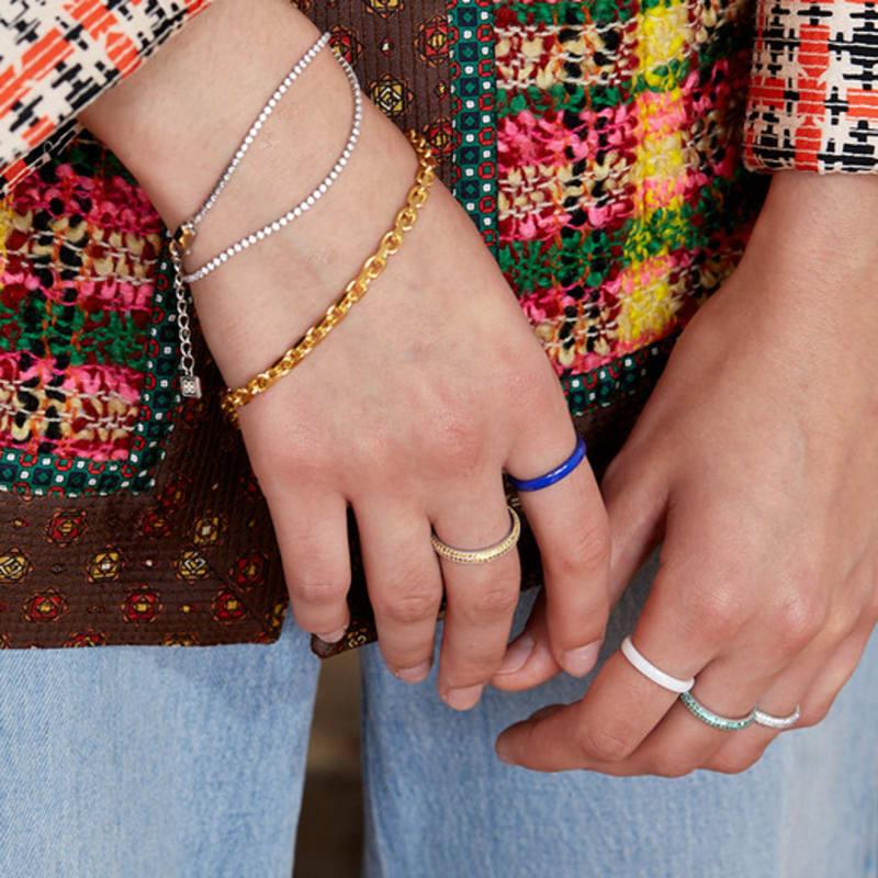 BE/GINS Larin Anchor Chain Solid Bracelet