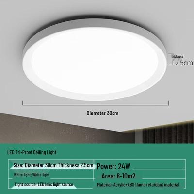 Modern Nordic Ultra-Thin Round LED Ceiling Light