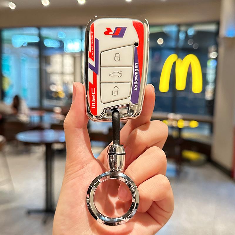 For VOLKSWAGEN Fashion Car Smart 3 Buttons Key Case Cover Shell Fob for VW Volkswagen Passat B8 CC Arteon Magotan GTE Auto Keych