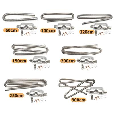 60cm 100cm 120cm 150cm 200cm 250cm 300cm Air Diesel Parking Heater Tube Gas Vent Hose For Air Diesels Car Heater Kit