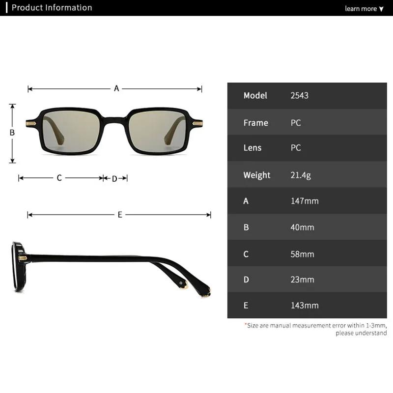 Classic Rivet Vintage Square Sunglasses Women For Men Male Luxury Brand Designer Sun Glasses Punk Popular Hip Hop Shades Uv400