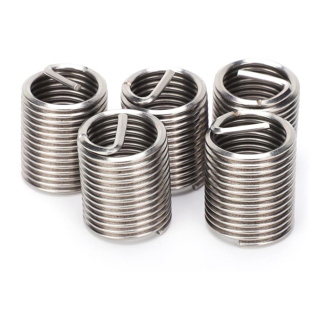5Pcs Thread Inserts Male Female Reducing Nut Repair Stainless Steel Wire Fastener M24x3x2D