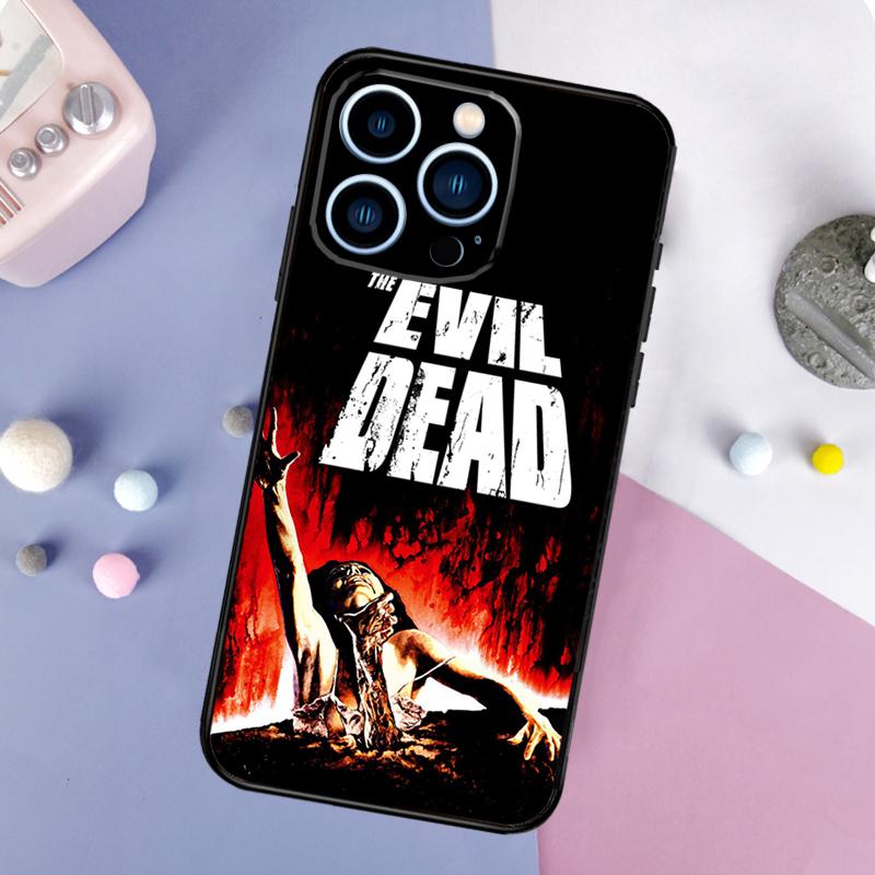 Horror Movie Evil Dead Case For iPhone 16 15 13 12 11 14 Pro Max Mini X XR XS Max Plus Bumper Back Cover