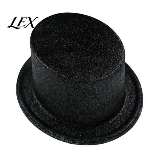 Colorful Sparkly Hats for Group Performances Shiny Top Hats, Glitter Hat Adult Kids, Magician Hat, Victorian Dress Up Christmas Halloween Party