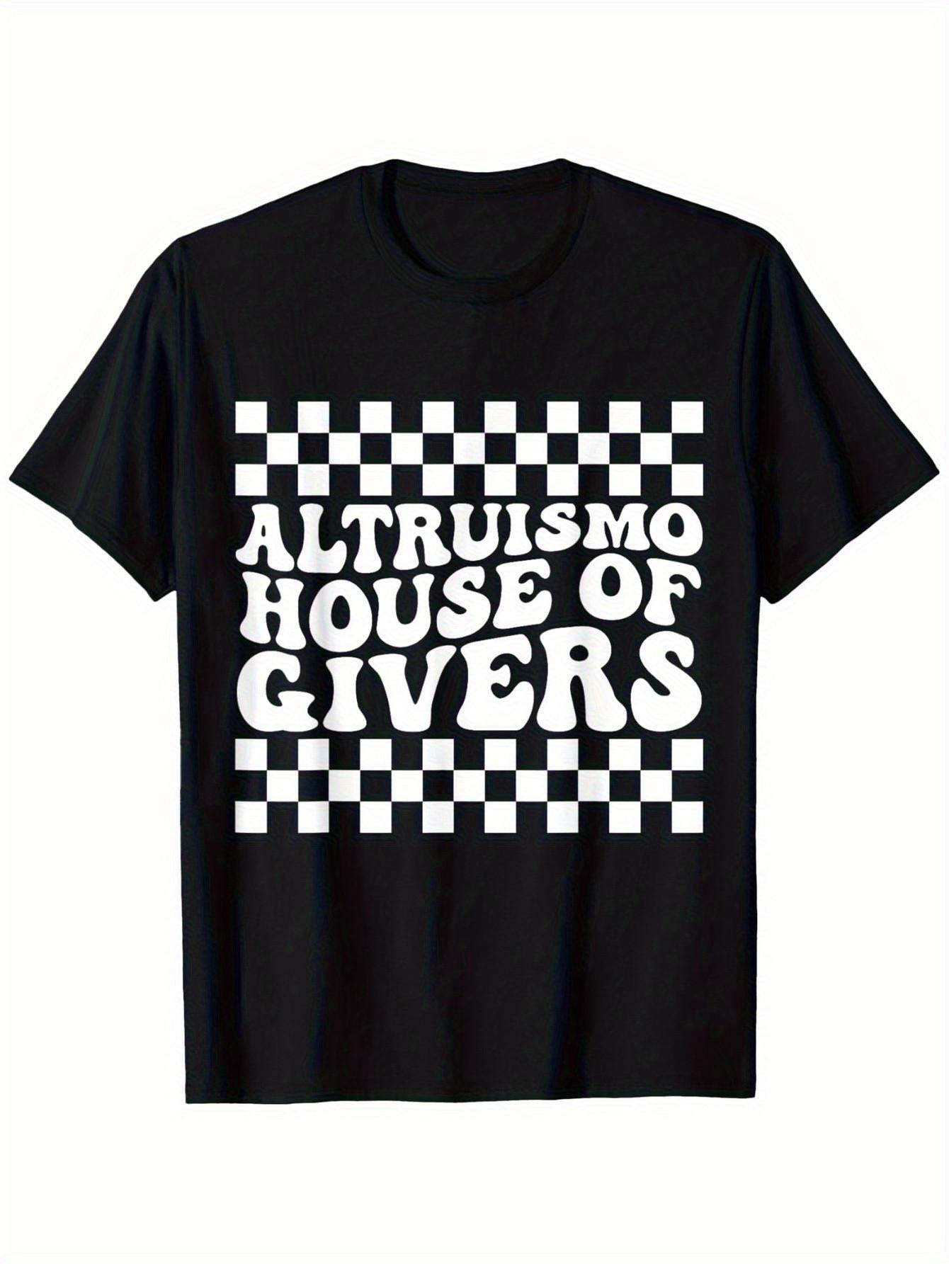 Top Pick Mens Altruismo Bold Checkered Graphic TShirt S