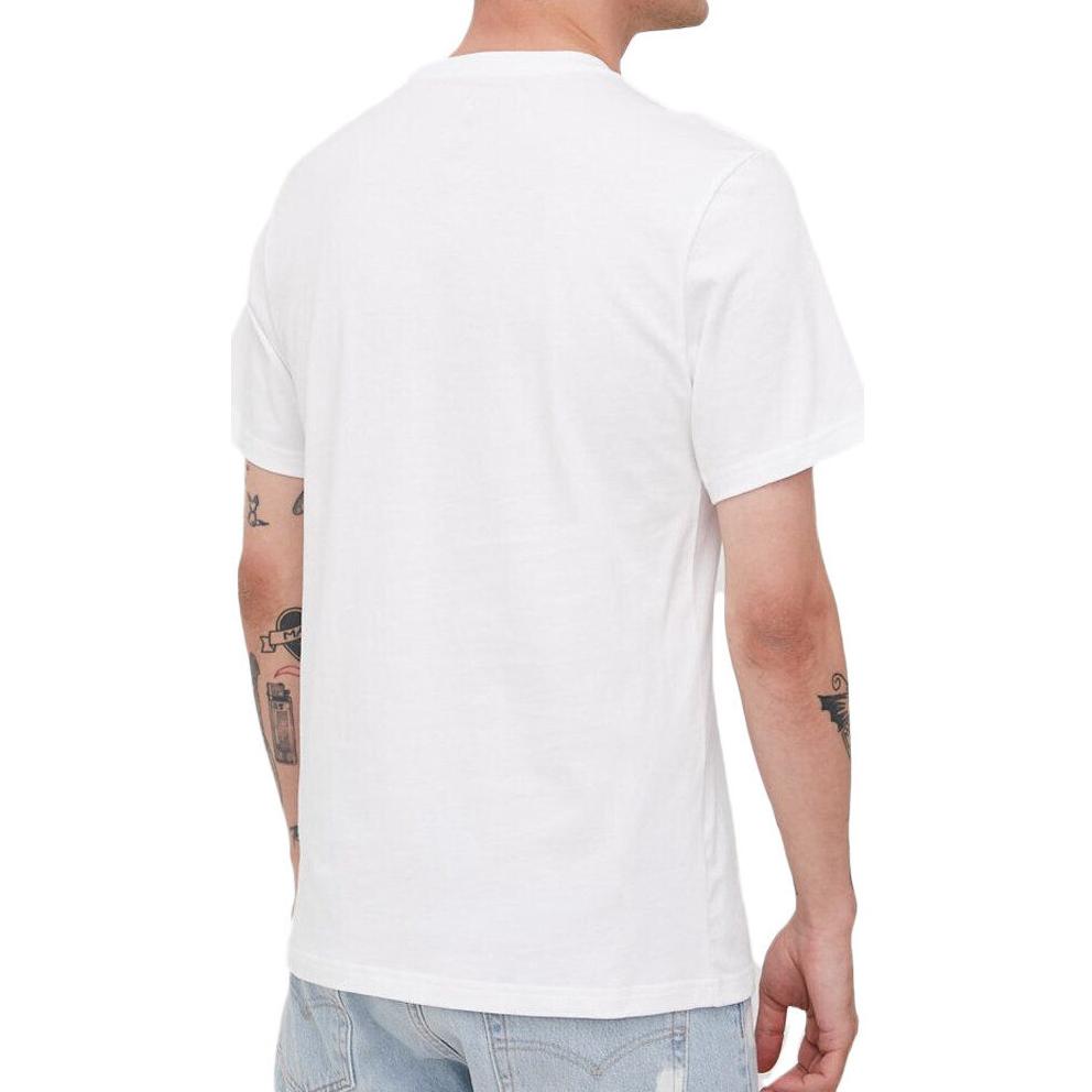 Men's T-Shirt Converse Overgrown Hoops T Shirt Men's White