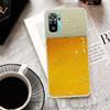 World Beers Alcohol Summer Bubble Cover For Xiaomi Redmi Note 14 13 12S 12 11 Pro Plus Phone Case 11S 10S 10 11E 11T 14Pro 13Pro