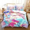 Fashion 3D Print Anime Pink Girls Neneka Bedding Set Single Twin Full Queen King Size Bed Set Adult Kid Bedroom Duvet cover sets
