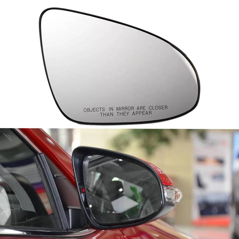Front Right Side Rear View Mirror Glass without Heated Fit for Toyota Camry 2017 2016 2015 2014 2013 2012