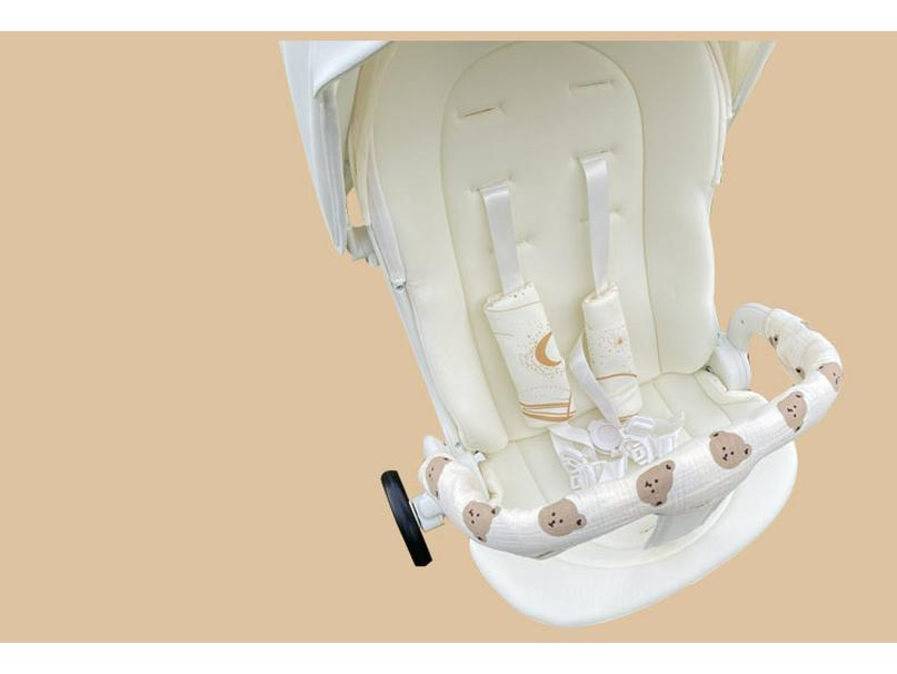 Ya De Zhu Baby Stroller Gloves with Guardrail & Water-Resistant Towel