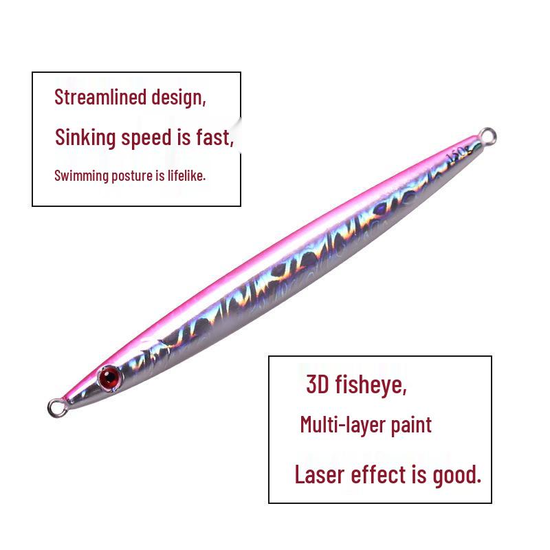 Luminous Glow-in-the-Dark Deep Sea Fishing Lure for Mackerel & Ribbonfish