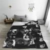 Plaid Hardin Scott Blankets Fleece Summer Popular Portable Soft Throw Blankets for Bed Couch Bedspread