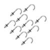 10 PCS J   Hook Stainless Steel Heavy Duty Weather Resistance   Handle Roof Concrete     with Hex Nut for Concrete Applications