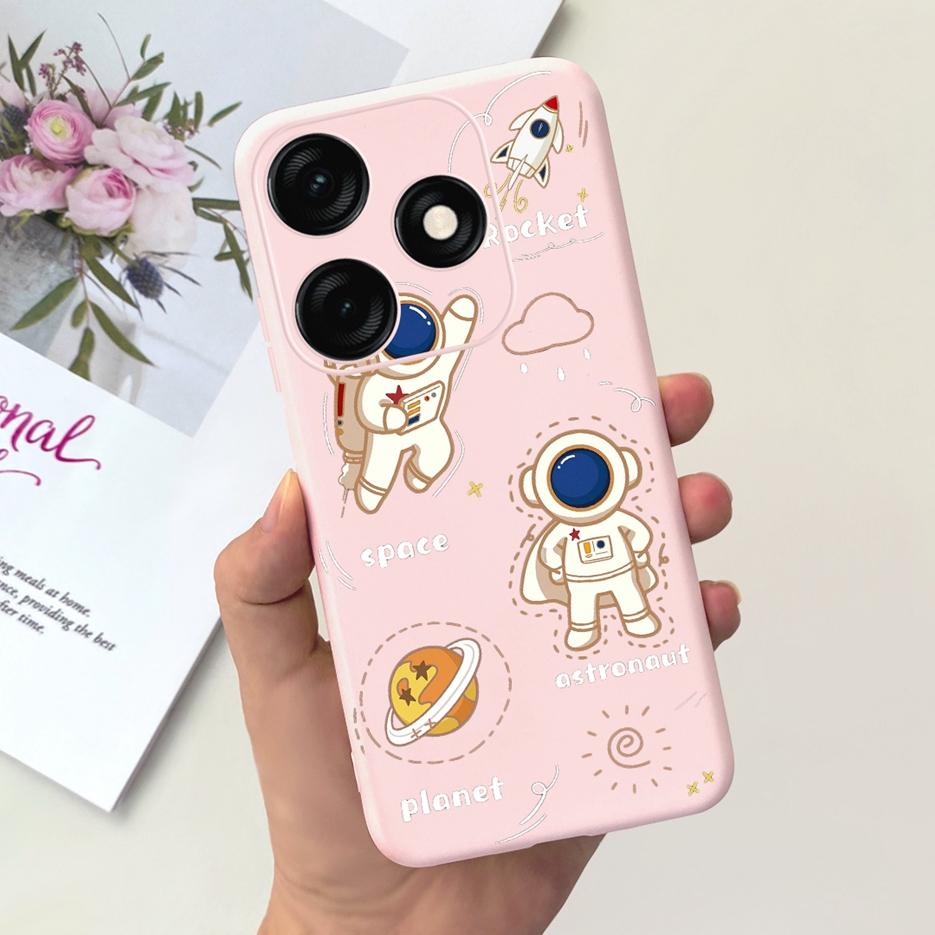 For Tecno Spark 20C Case BG7n Cute Dinosaur Cartoon Cover Soft Silicone Phone Case For Tecno Spark 20 Pro Spark20 C Shell Bumper